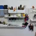 Bộ IKEA SKÅDIS Ultimate: Bin, Tray & Hanger (29 món) - Thumbnail 4