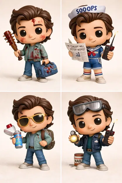 Steve Harrington – Nhiều mẫu figure - Image 1