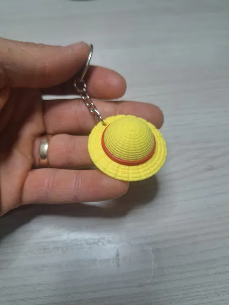 Móc khóa Mũ Rơm của Luffy – Lấy cảm hứng từ One Piece - Image 1