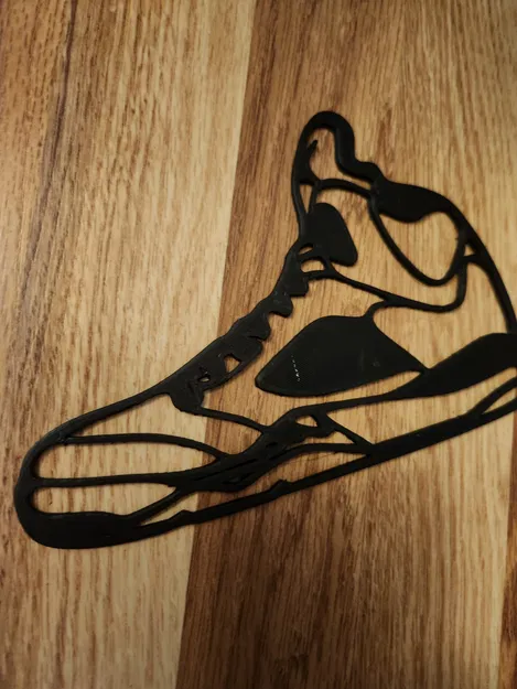 Jordan V (5) Wall art – Tranh treo tường silhouette - Image 2