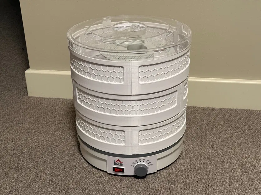 Bộ sấy filament từ dehydrator: Parametric cho HOMCOM BY1102 (UK-specific) - Image 1