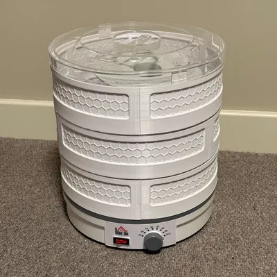 Bộ sấy filament từ dehydrator: Parametric cho HOMCOM BY1102 (UK-specific)