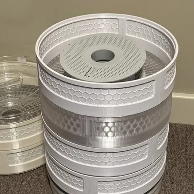 Bộ sấy filament từ dehydrator: Parametric cho HOMCOM BY1102 (UK-specific)