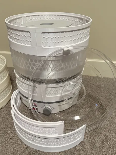 Bộ sấy filament từ dehydrator: Parametric cho HOMCOM BY1102 (UK-specific) - Image 3