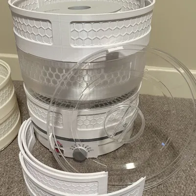 Bộ sấy filament từ dehydrator: Parametric cho HOMCOM BY1102 (UK-specific)