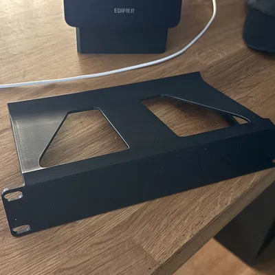 Kệ gắn rack 10 inch 1U cho UniFi UNAS 2 (Rack Mount Shelf)