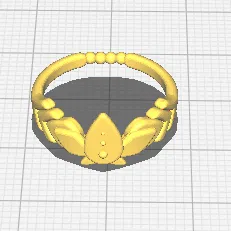 Nhẫn Hoa Sen Frieren (Frieren Lotus Ring)