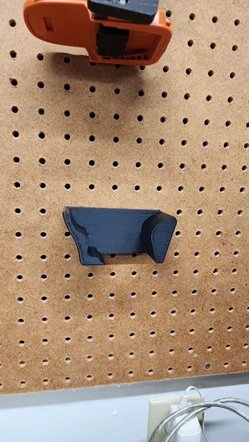 Giá treo pegboard cho Rigid 18V Impact Driver (Rigid 18v Impact Driver Pegboard Mount) - Image 5