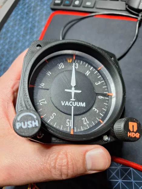 Gyro Compass (Heading Indicator) cho mô phỏng bay - Image 1