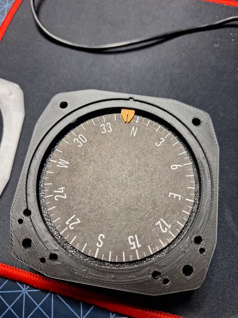 Gyro Compass (Heading Indicator) cho mô phỏng bay - Image 4