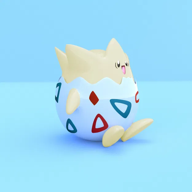 Hộp đựng Togepi 175 – mẫu 3D in (STL) - Image 1