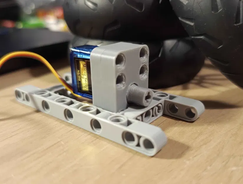 Adapter LEGO cho Micro Servo Motor 9g (Micro Servo Motor Lego Adapter) - Image 1