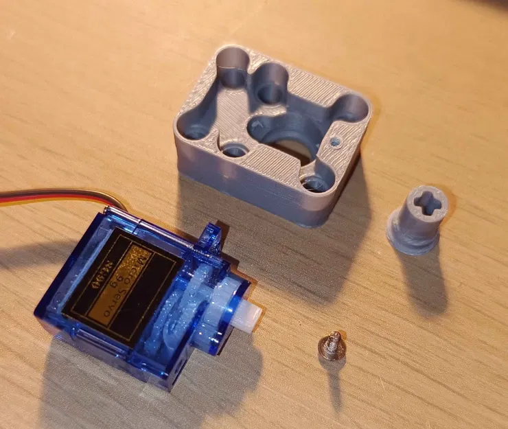 Adapter LEGO cho Micro Servo Motor 9g (Micro Servo Motor Lego Adapter) - Image 4