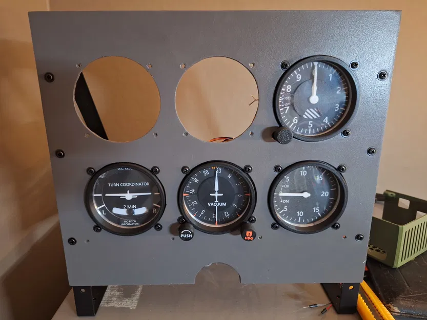 Gyro Compass (Heading Indicator) cho mô phỏng bay - Image 10