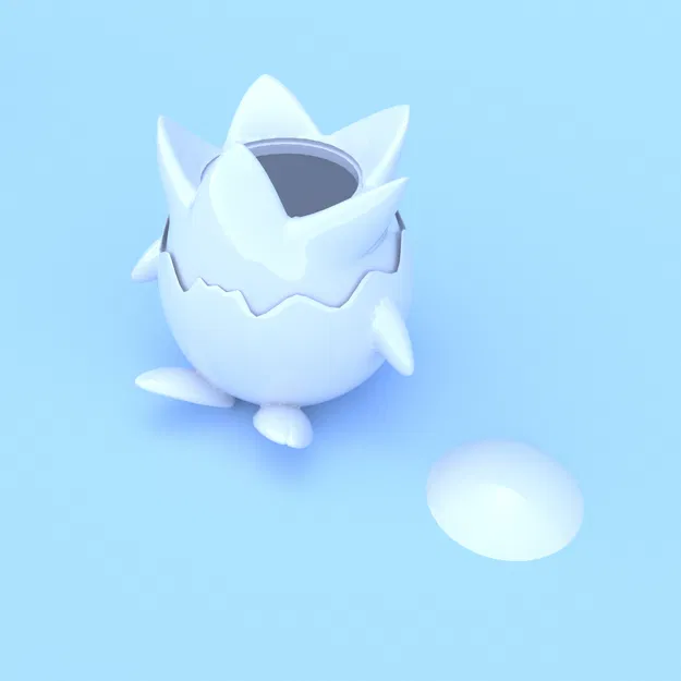 Hộp đựng Togepi 175 – mẫu 3D in (STL) - Image 2