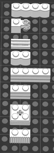 LEGO 2877 71752 98283 15533 30136 30137 20310 2412 - Image 1