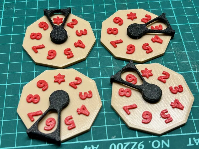 Bộ đếm VP (Victory Points) xoay cho Catan - Image 1