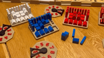 Khay đựng quân Catan (Catan Pieces holder) - Thumbnail 1