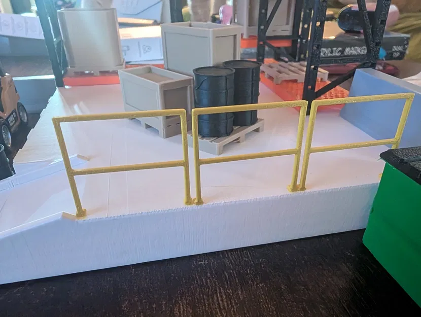 Lan can an toàn tỉ lệ 1:32 – đoạn 4 ft (Safety Rail theo chuẩn OSHA) - Image 1