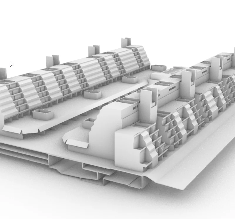 Brunswick Center London UK 1:1000