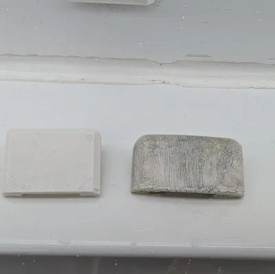 Nắp khe thoát nước cho cửa nhôm Schüco (đầu 2000) - Water Slot Cap