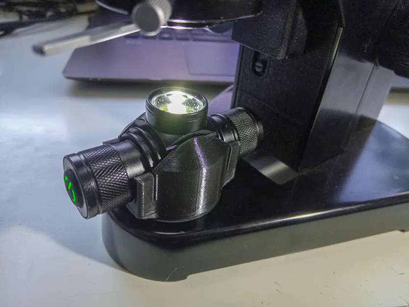 Leitz SM Lamp/LED Mount – Giá đỡ bóng E10 & mount nâng cấp LED - Image 2