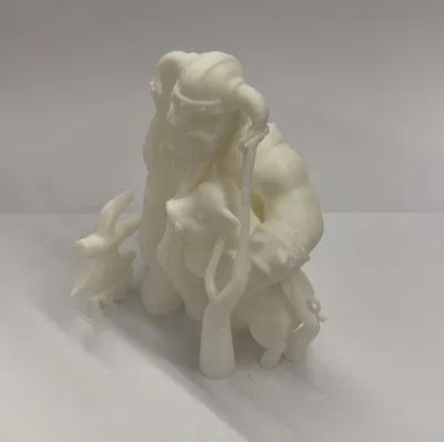 Clash of Clans: Barbarian King cầm rìu (ôm heo)