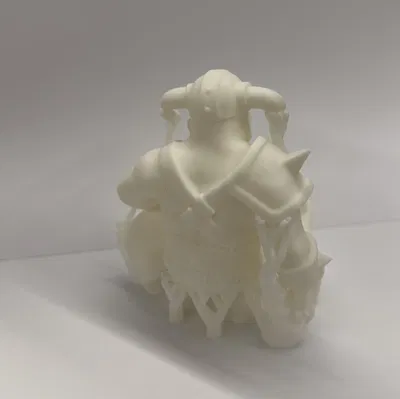 Clash of Clans: Barbarian King cầm rìu (ôm heo)