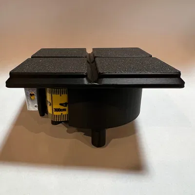 Thước dây “120” (+3mm) kèm đế Gridfinity