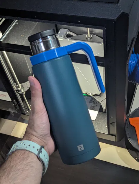 Tay cầm cho Quechua Thermos 0.75L Decathlon / file Fusion! - Image 2