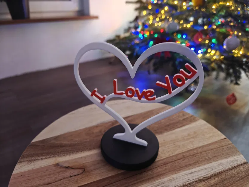Decor I Love You – Đồ trang trí trái tim “I love you” - Image 1