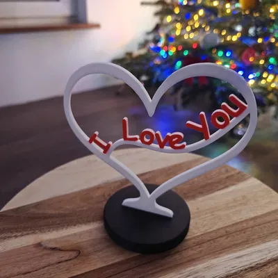 Decor I Love You – Đồ trang trí trái tim “I love you”