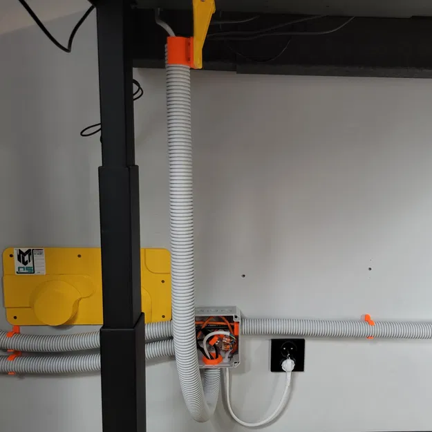 Hệ thống gá lắp ống ruột gà 40mm (40mm Flex Conduit Mounting System) - Image 1