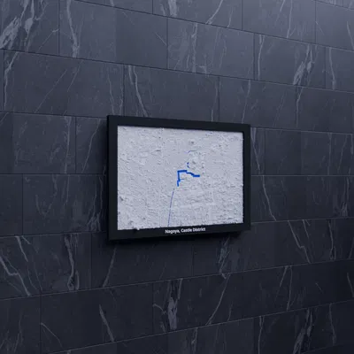 Nagoya, Khu Lâu đài (Castle District), Nhật Bản - 3D Miniature