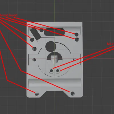 Chuyển đổi Hotend Flashforge Adventurer 5M sang X1 (X1/X1C)