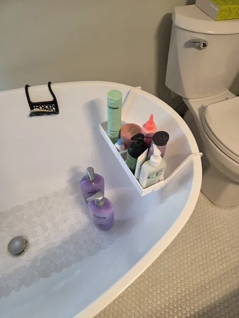 Khay để đồ tắm (Shower Caddy) cho bồn tắm rời (Free-standing Bath Tub) - Image 1