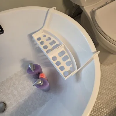 Khay để đồ tắm (Shower Caddy) cho bồn tắm rời (Free-standing Bath Tub)