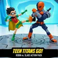 Robin vs Slade (Teen Titans) - Mô hình hành động - Thumbnail 2