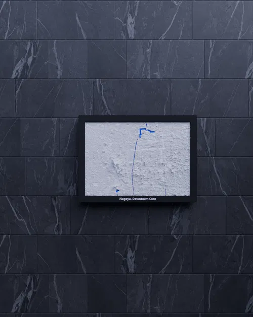 Nagoya, Downtown Core, Nhật Bản - Mô hình 3D Miniature - Image 4