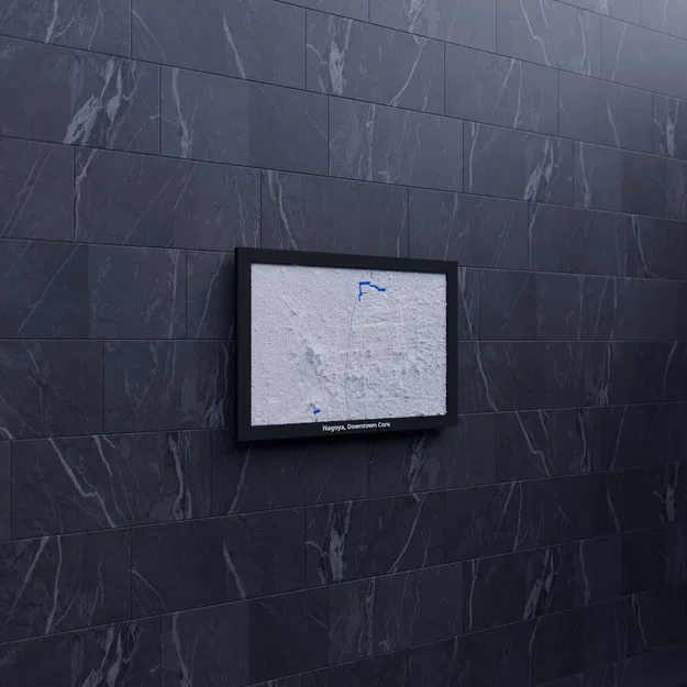 Nagoya, Downtown Core, Nhật Bản - Mô hình 3D Miniature - Image 6