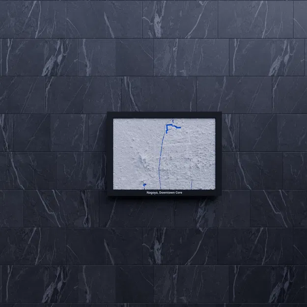 Nagoya, Downtown Core, Nhật Bản - Mô hình 3D Miniature - Image 7