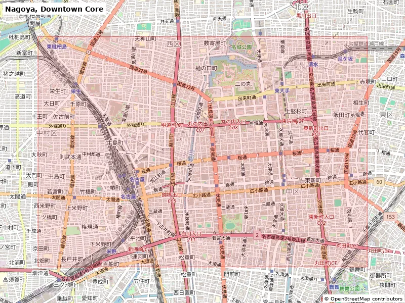 Nagoya, Downtown Core, Nhật Bản - Mô hình 3D Miniature - Image 8