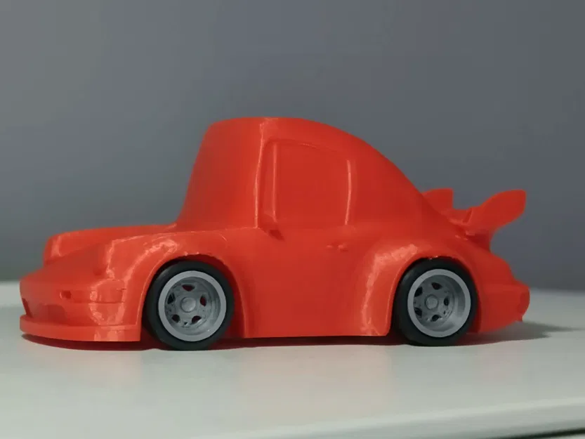 Mini Tooned Porsche – Mẫu 3D xe Porsche kiểu hoạt hình - Image 2
