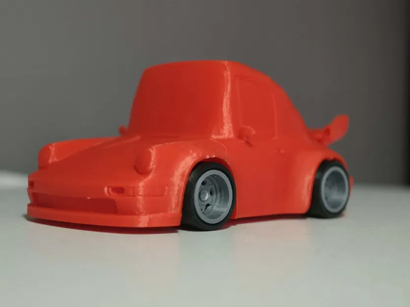 Mini Tooned Porsche – Mẫu 3D xe Porsche kiểu hoạt hình - Image 3