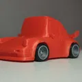 Mini Tooned Porsche – Mẫu 3D xe Porsche kiểu hoạt hình - Thumbnail 3