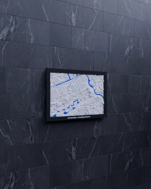 Amsterdam, Vondelparkbuurt, Netherlands - 3D Miniature - Image 4