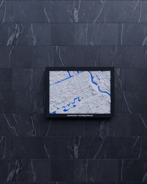 Amsterdam, Vondelparkbuurt, Netherlands - 3D Miniature - Image 6