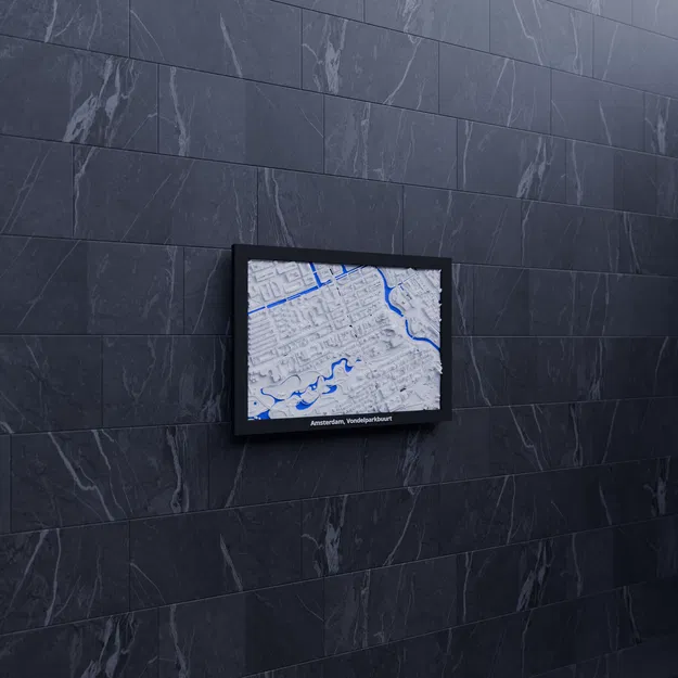 Amsterdam, Vondelparkbuurt, Netherlands - 3D Miniature - Image 7