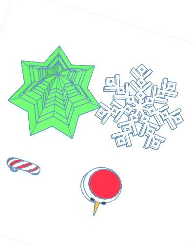 Bộ mô hình Giáng Sinh (Christmas bundle) - Image 2