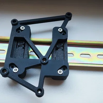 Ngàm gắn DIN Rail cho SKR Mini E3 V3